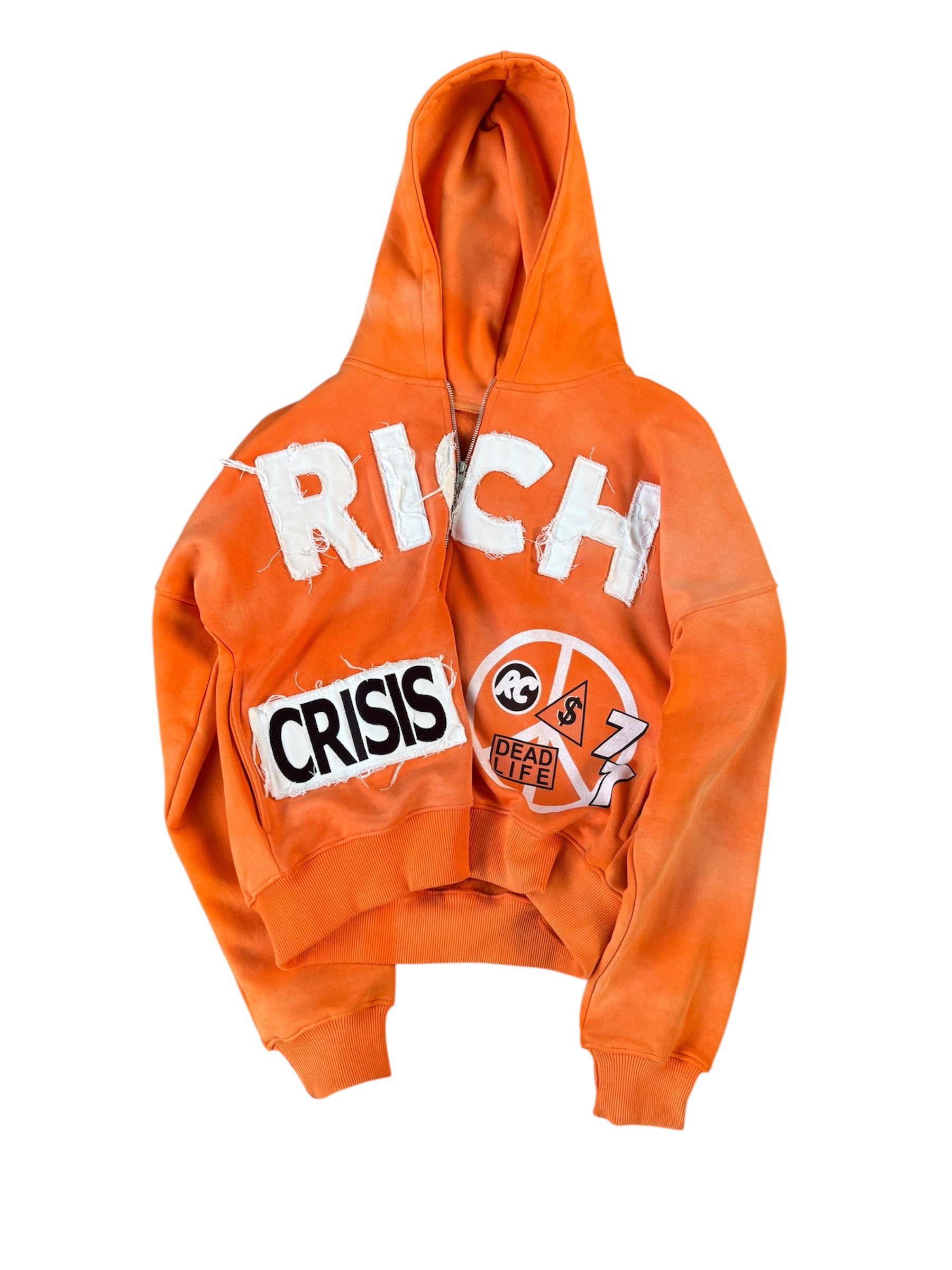 ORANGE RICH ZIPUP